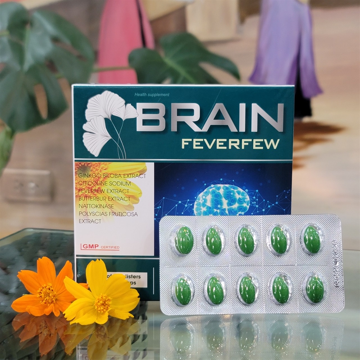 Viên uống bổ não Brain Feverfew